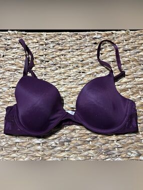 Victoria’s Secret Pink T-Shirt Bra - Plum